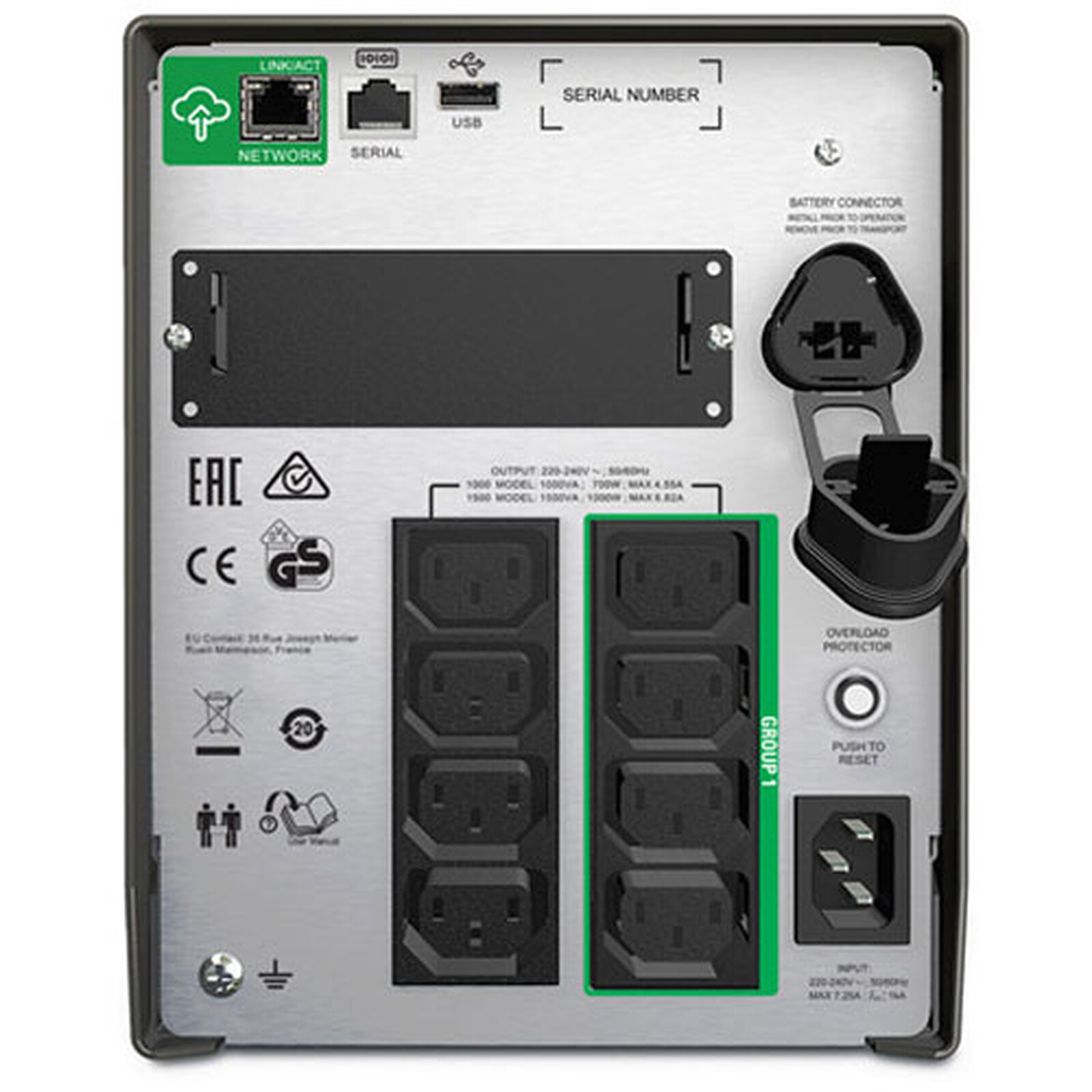 APC Smart-UPS SMT 1500VA Torre