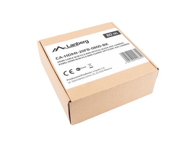 Cable HDMI Lanberg 80 m