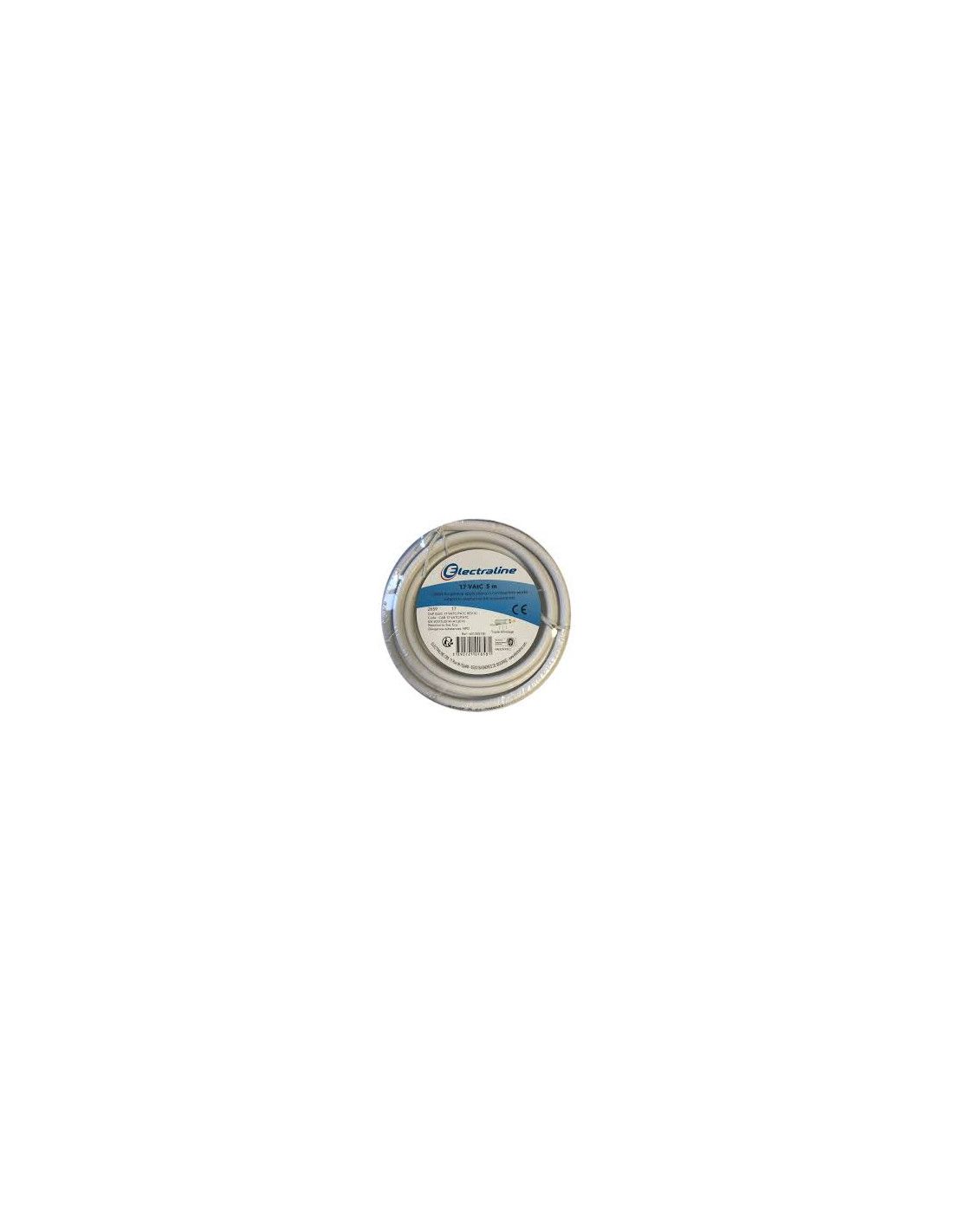 Coaxial Cable 17VATC White 5M