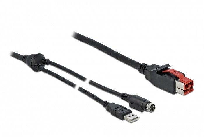 DeLock 85941 Printer Cable, 2m Black