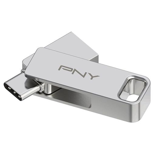 PNY Duo-Link - USB Flash Drive - 128GB - USB 3.2 Gen 1 / USB-C
