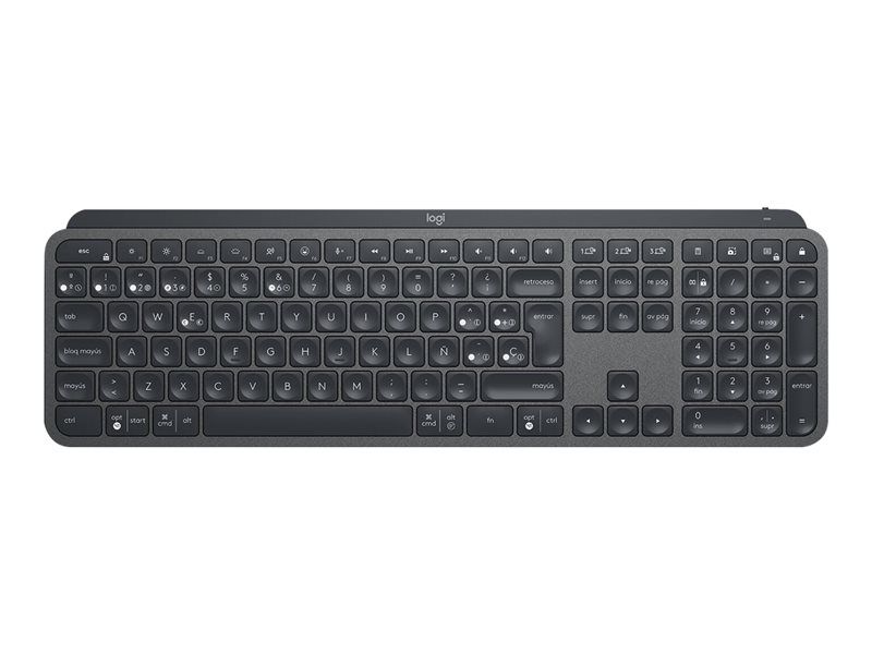 Logitech MX Keys Wireless Keyboard - Spanish QWERTY - Graphite