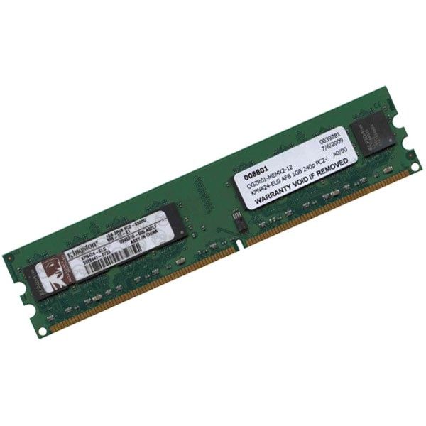 Module de mémoire RAM Kingston 1 Go (DDR2, PC2-5300U, 667 MHz, CL5)