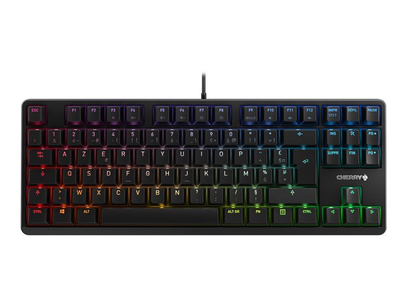Cherry MX Silent Red TKL Gaming Keyboard - Black