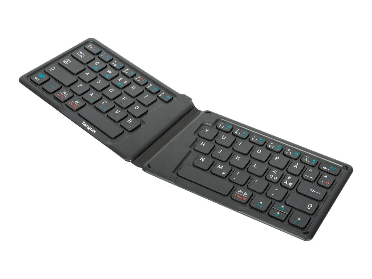 Targus Wireless Keyboard with Bluetooth 5.1 - QWERTY Layout - Nordic Black