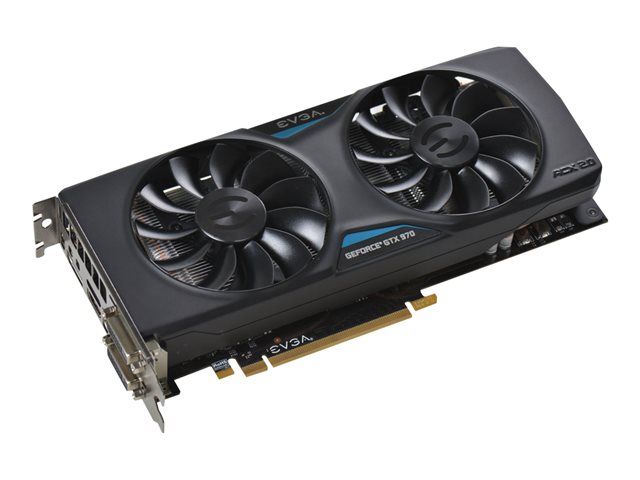 EVGA GeForce GTX 970 SC Gaming ACX 2.0 - Graphics Card - GF GTX 970 - 4GB GDDR5 - PCIe 3.0 x16 - 2x DVI, HDMI, DisplayPort