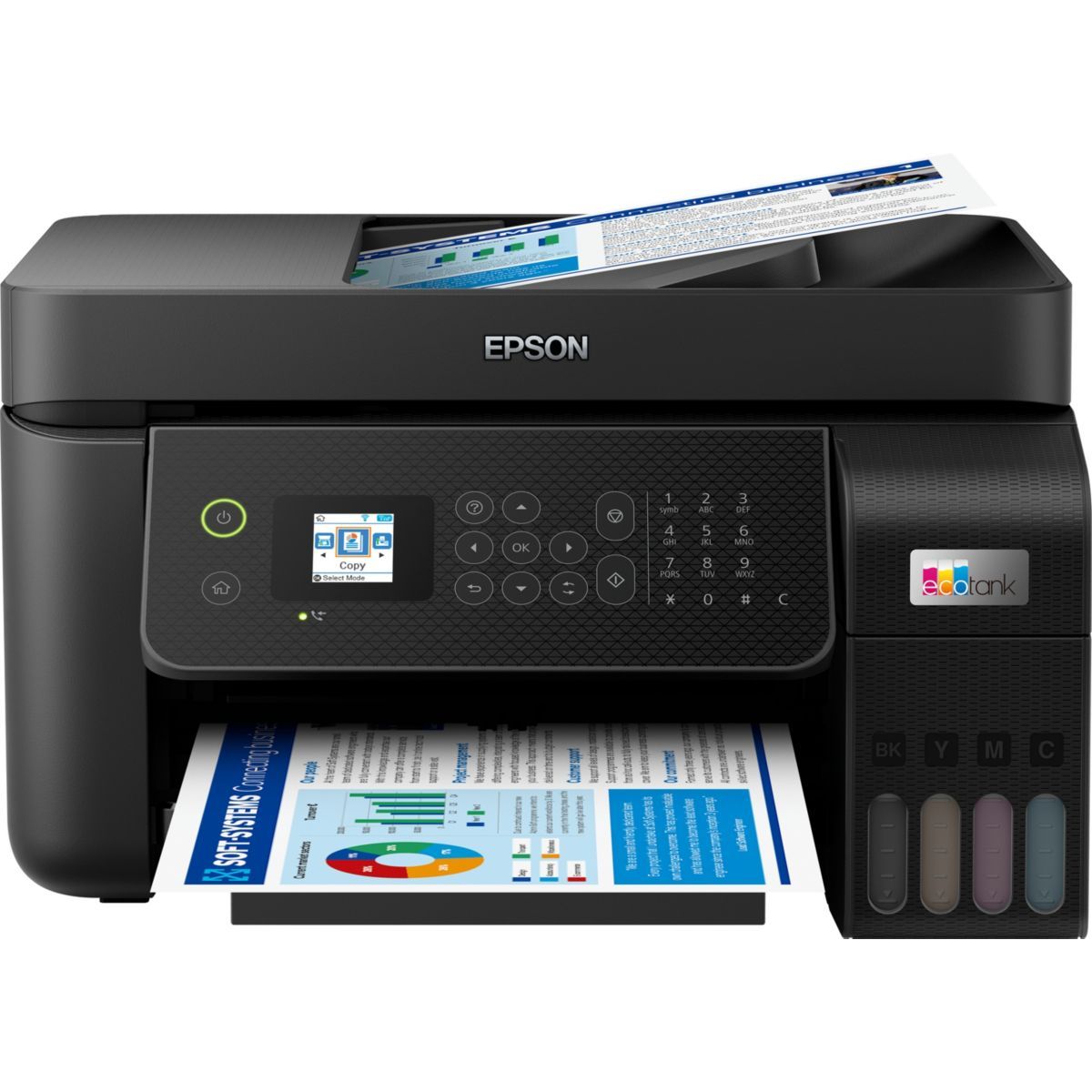 Epson EcoTank ET-4800 - A4 Multi-Function Inkjet Printer 5760 x 1440 DPI WiFi LCD Screen