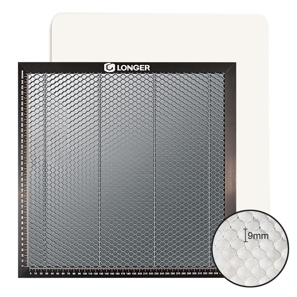Longer Laser Cutting Table, 400mm x 400mm Honeycomb Panel