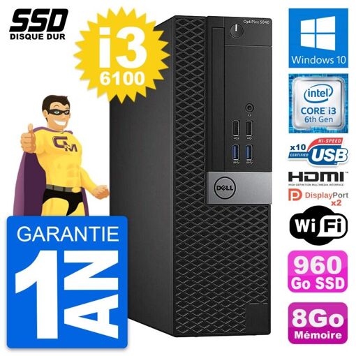 Computadora de escritorio Dell OptiPlex 5040 SFF