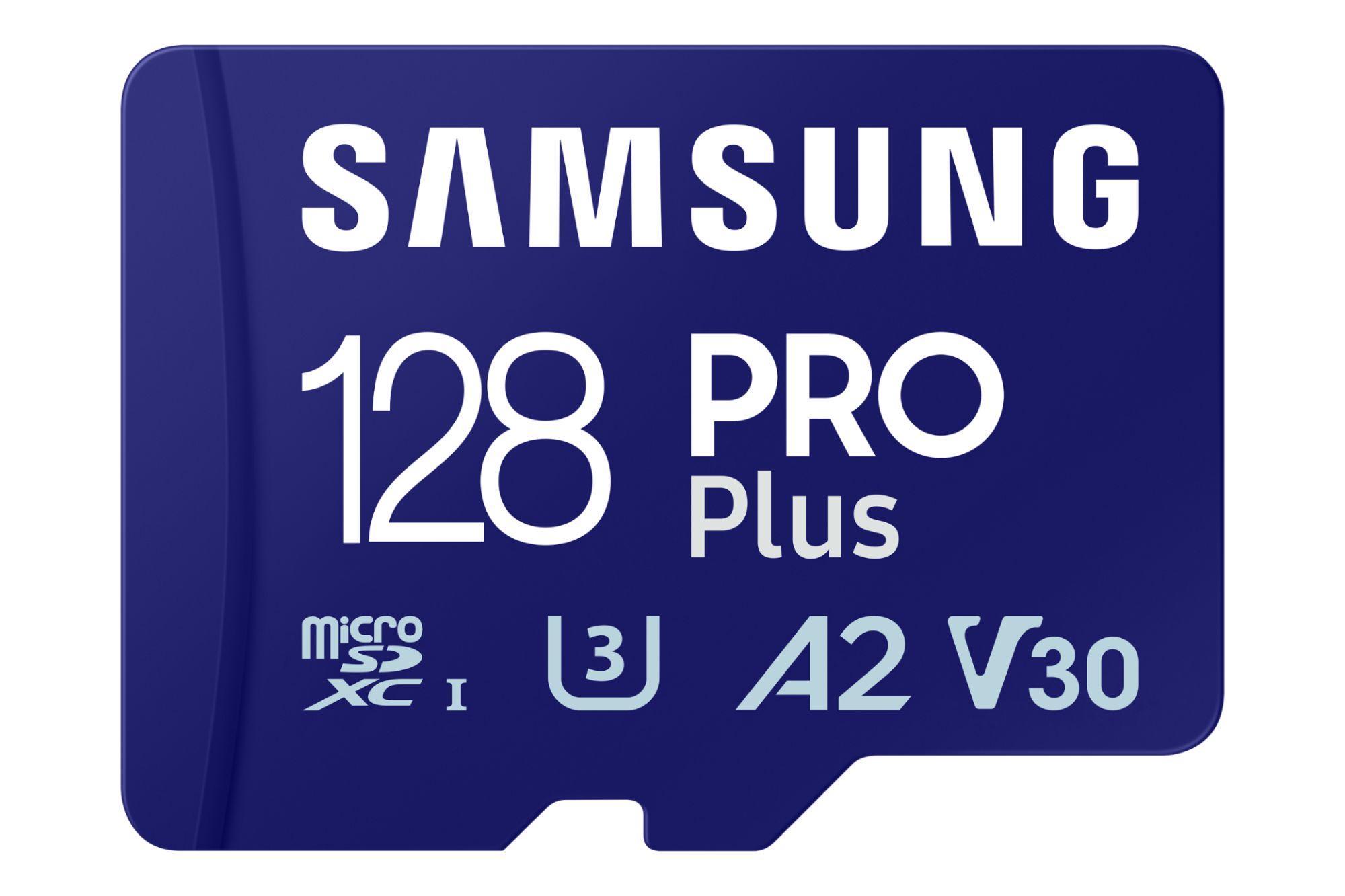 Carte mémoire Samsung PRO Plus 128 Go microSDXC (Adaptateur SD inclus) - Bleu