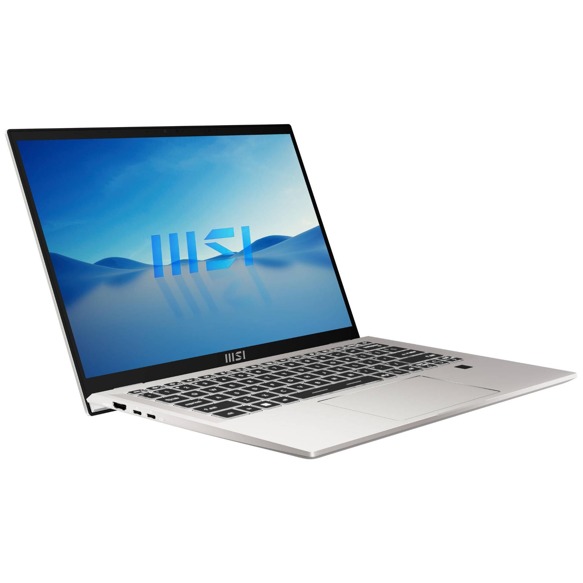 MSI Prestige 14H B12UCX-417FR - Ordinateur portable 14 pouces avec processeur Intel Core i5, 16 Go de RAM, 512 Go SSD et carte graphique NVIDIA GeForce RTX 2050