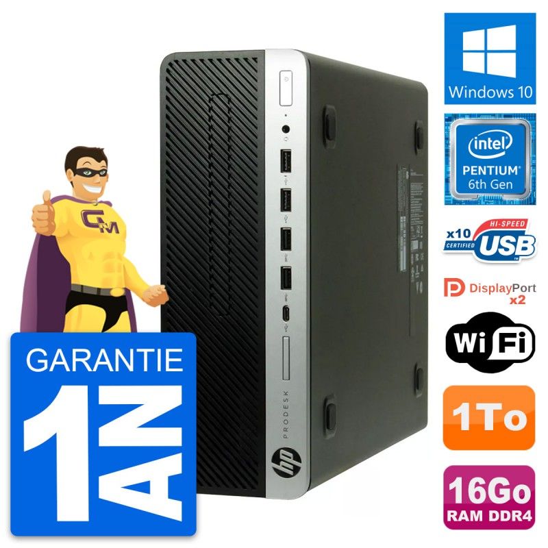 HP ProDesk 600 G3 SFF Desktop PC