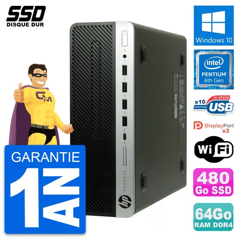 HP ProDesk 600 G3 SFF Desktop PC