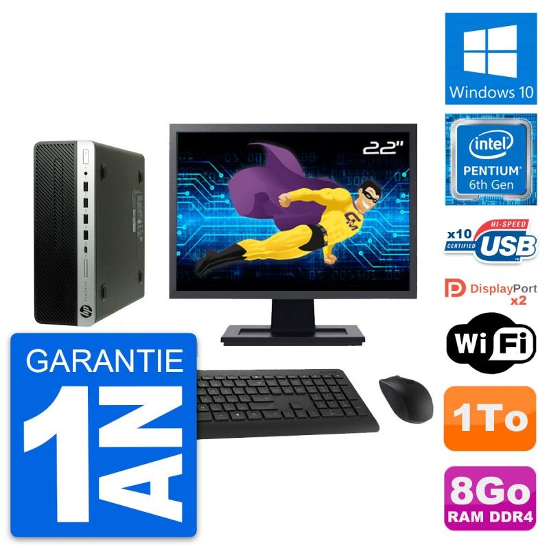 HP ProDesk 600 G3 SFF Desktop Computer