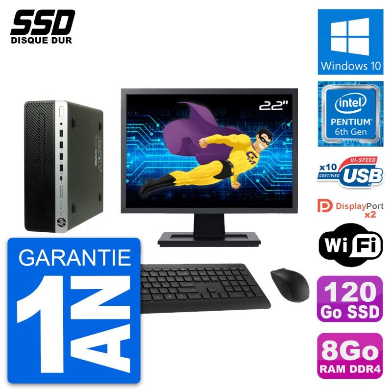 HP ProDesk 600 G3 SFF Desktop Computer
