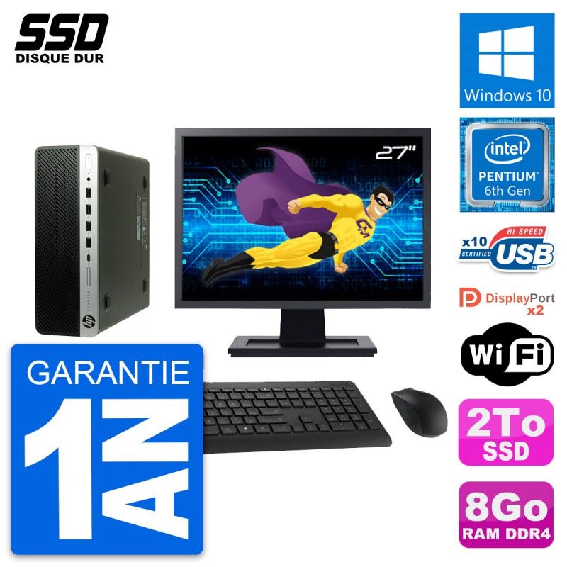 HP ProDesk 600 G3 SFF Desktop Computer