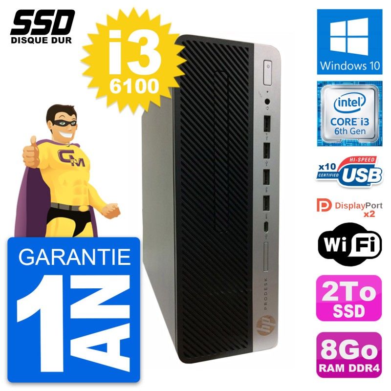 HP ProDesk 600 G3 SFF Desktop PC