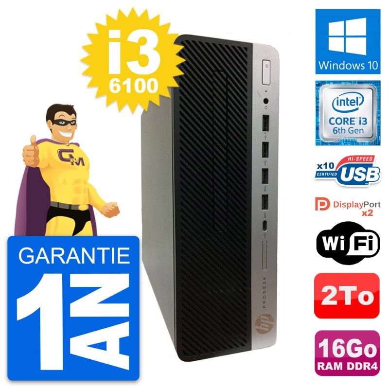 HP ProDesk 600 G3 SFF Desktop PC