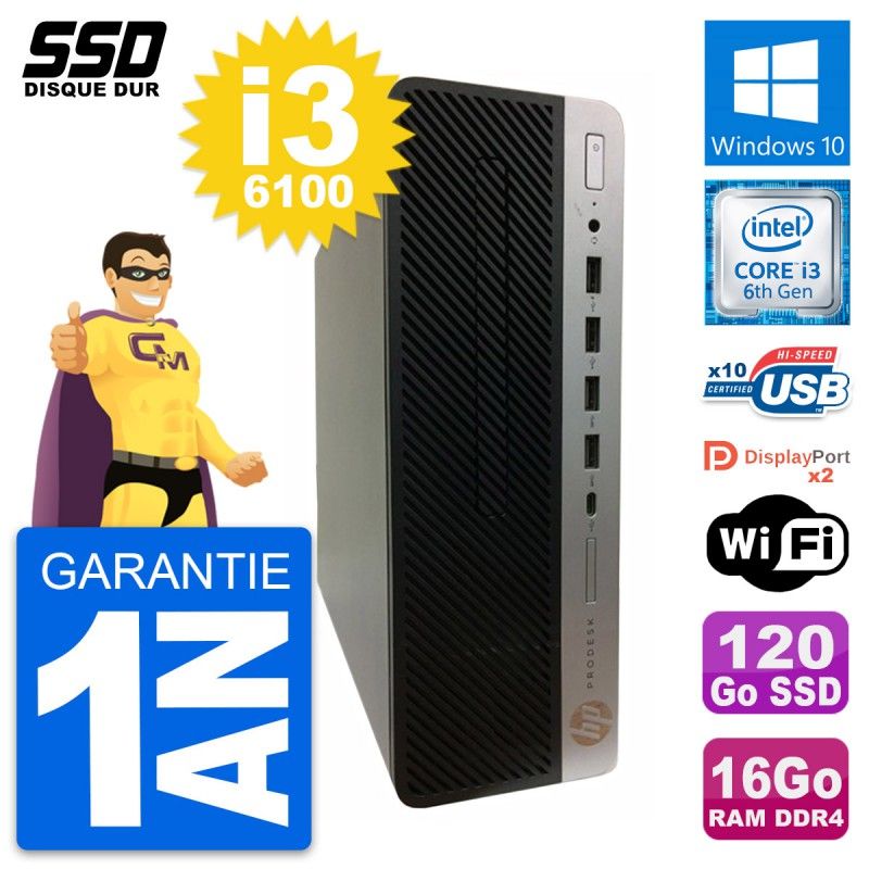 HP ProDesk 600 G3 SFF Computer