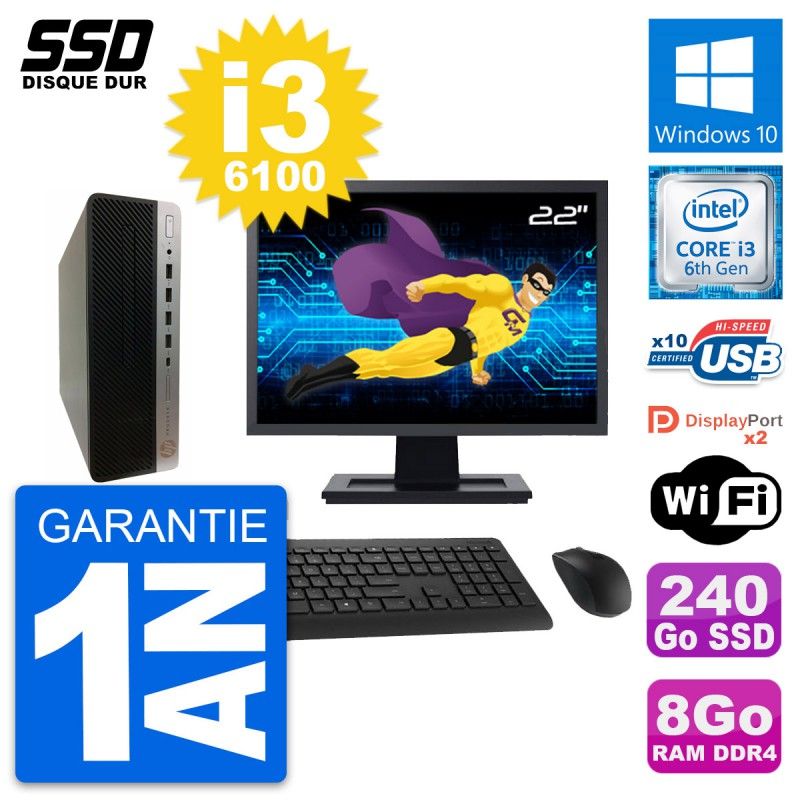 HP ProDesk 600 G3 SFF Desktop Computer