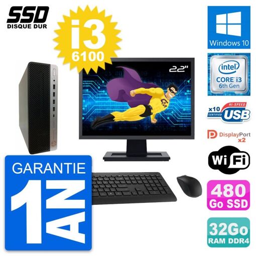 Computadora HP ProDesk 600 G3 SFF