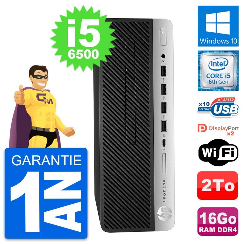 HP ProDesk 600 G3 SFF Desktop Computer