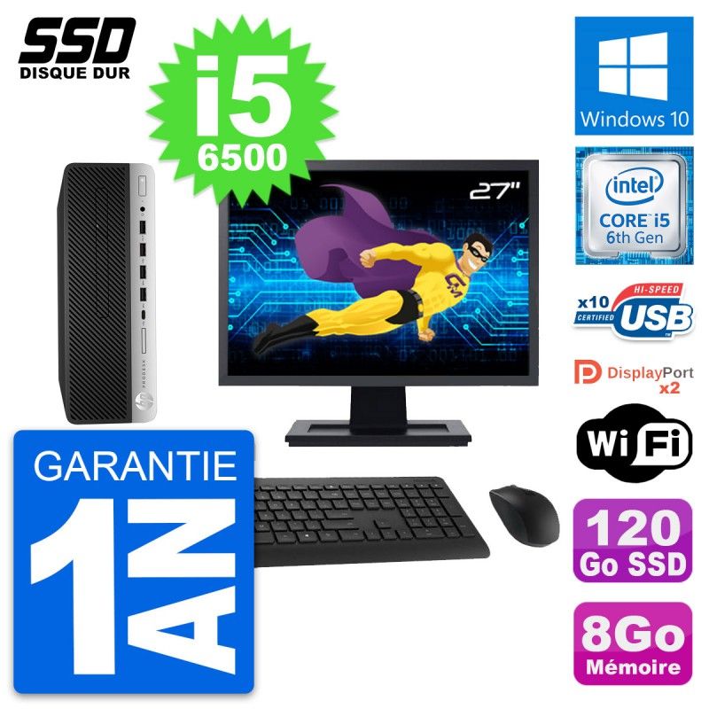 HP ProDesk 600 G3 SFF Desktop Computer
