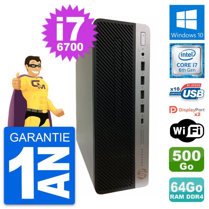 HP ProDesk 600 G3 SFF Desktop PC