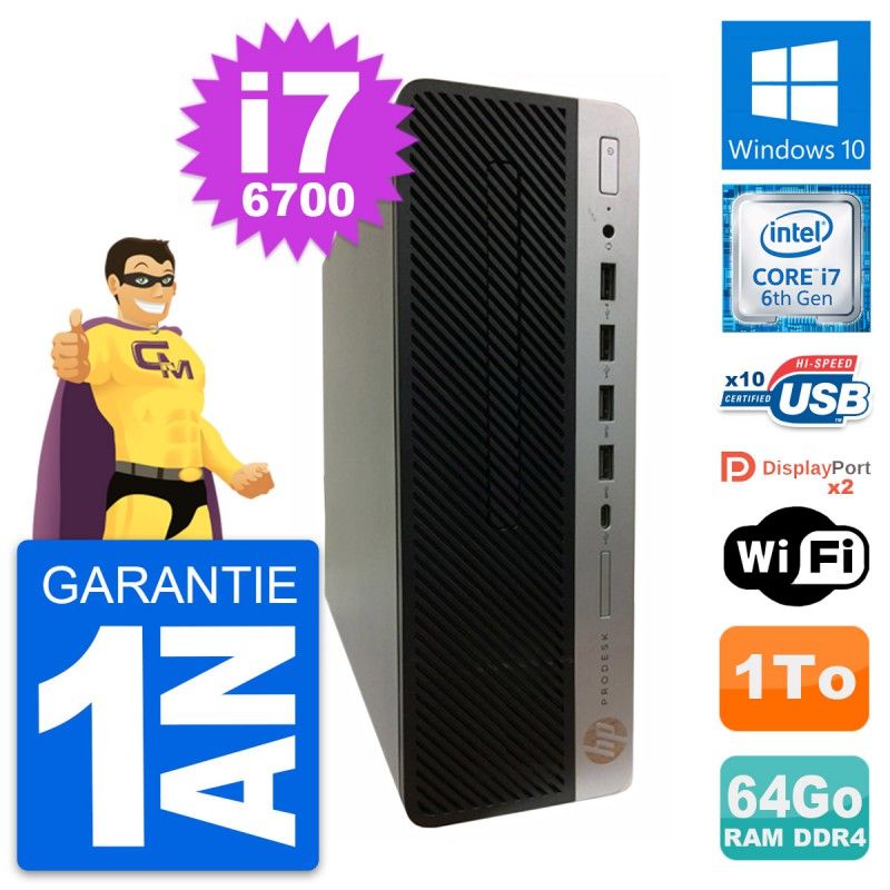 HP ProDesk 600 G3 SFF Desktop PC