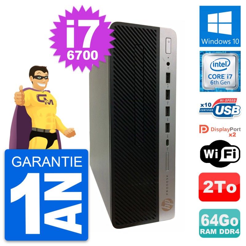 HP ProDesk 600 G3 SFF Desktop PC