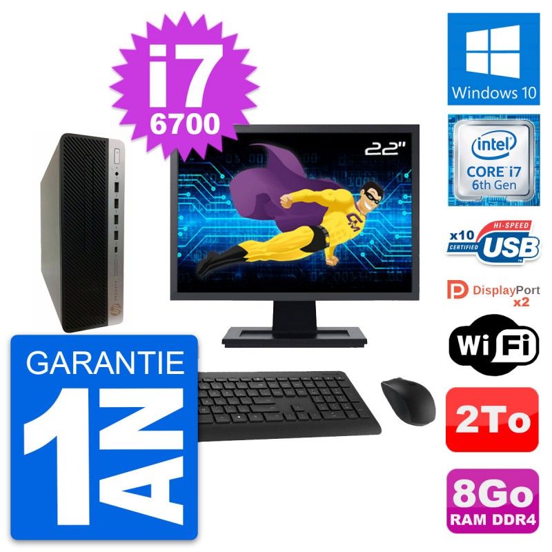 HP ProDesk 600 G3 SFF Desktop Computer