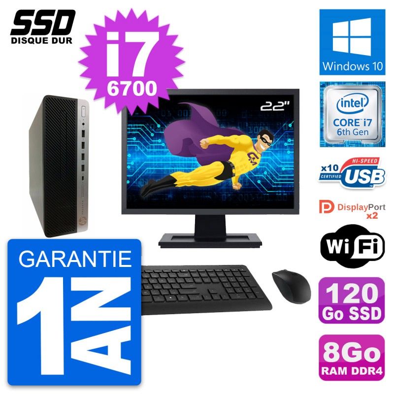 HP ProDesk 600 G3 SFF Desktop Computer