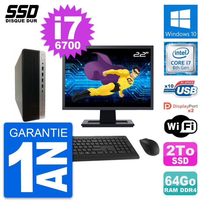HP ProDesk 600 G3 SFF Desktop Computer