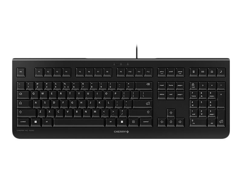 Cherry KC 1000 Keyboard - US - Black