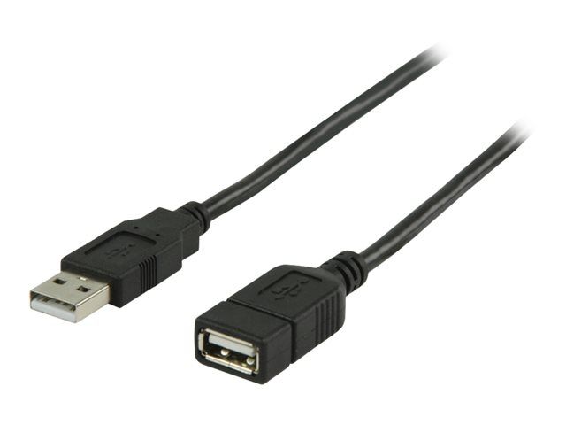 Câble USB Nedis Valueline - 3 m, Noir