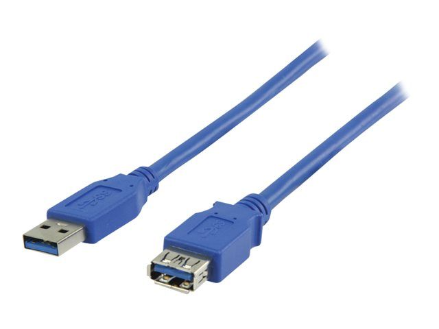 Câble USB Nedis Valueline - 2 m, Bleu