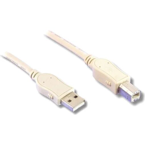 Câble USB Lineaire - USB Type B (M) vers USB (M) - USB 2.0 - 5m