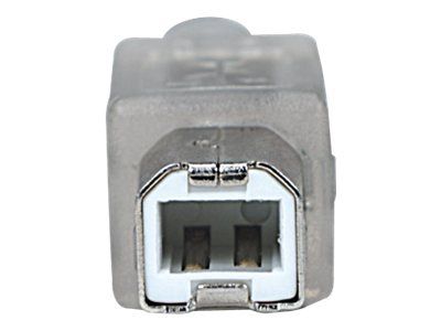 IC Intracom USB-A to USB-B Cable, 3m, Translucent Silver, Hi-Speed