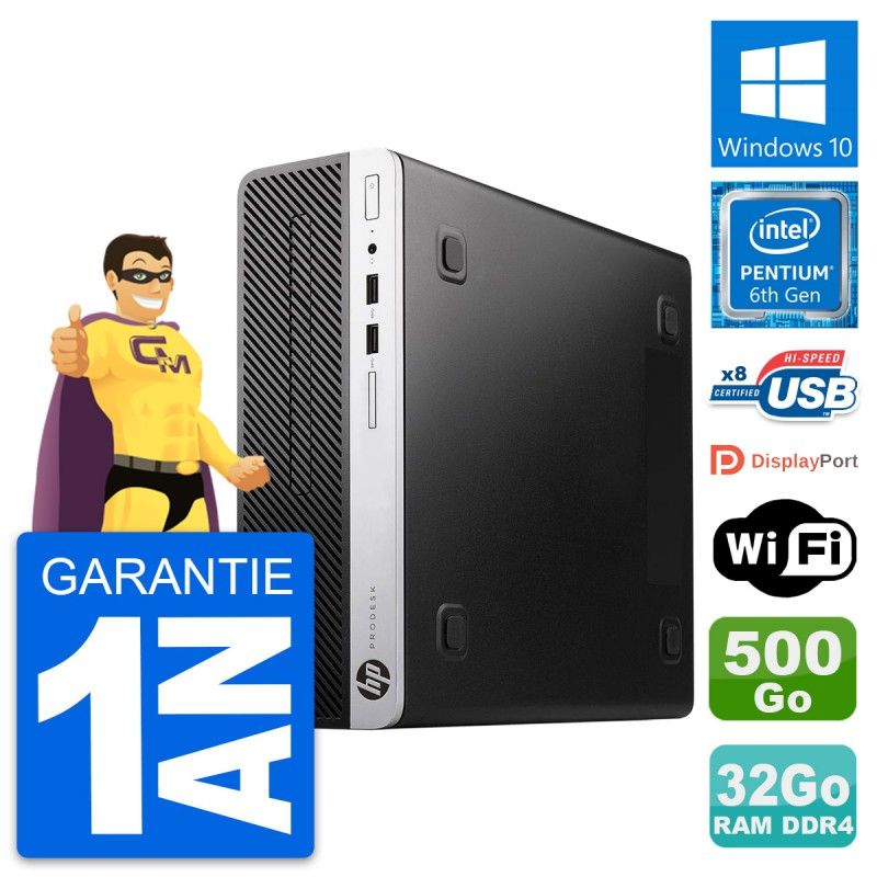 HP ProDesk 400 G4 SFF Desktop Computer