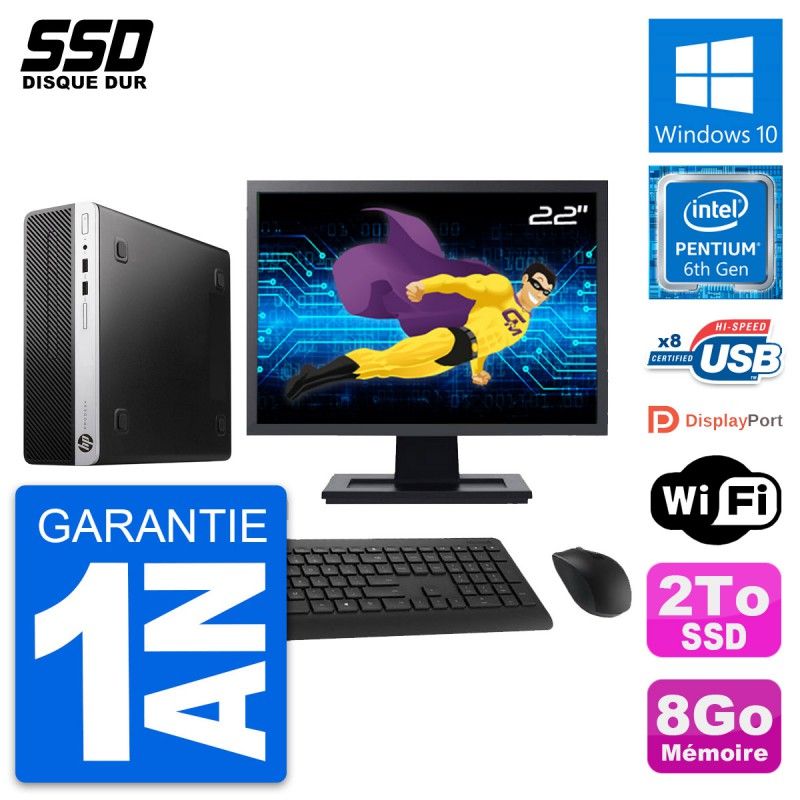 HP ProDesk 400 G4 SFF Desktop Computer