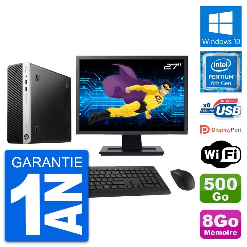 HP ProDesk 400 G4 SFF Desktop Computer