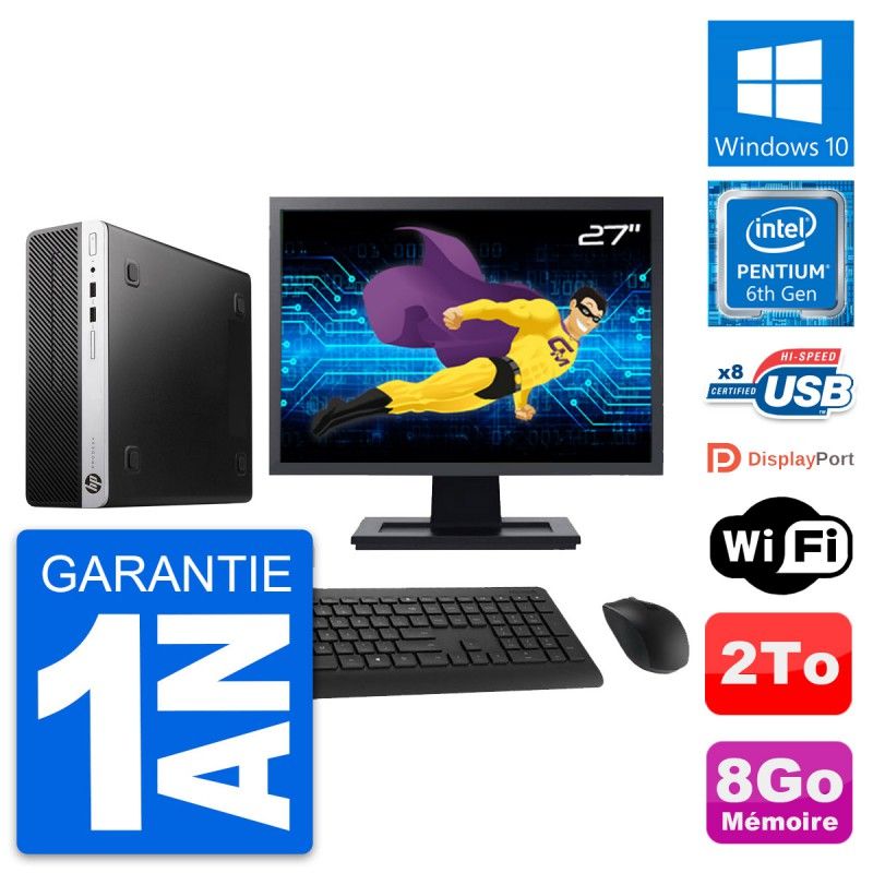 HP ProDesk 400 G4 SFF Desktop Computer