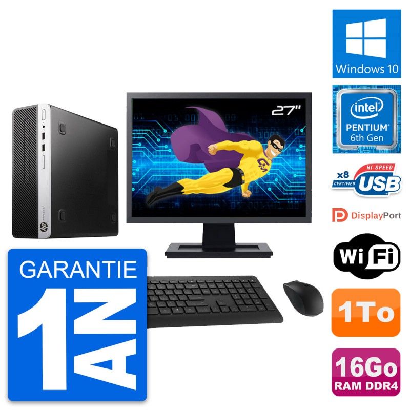 HP ProDesk 400 G4 SFF Desktop Computer