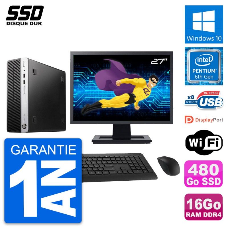 HP ProDesk 400 G4 SFF Desktop PC