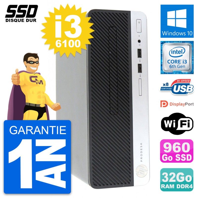 HP ProDesk 400 G4 SFF Desktop PC
