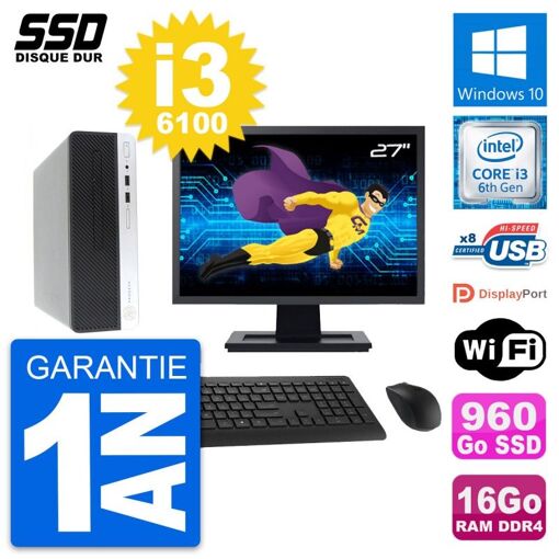 Computadora de escritorio HP ProDesk 400 G4 SFF