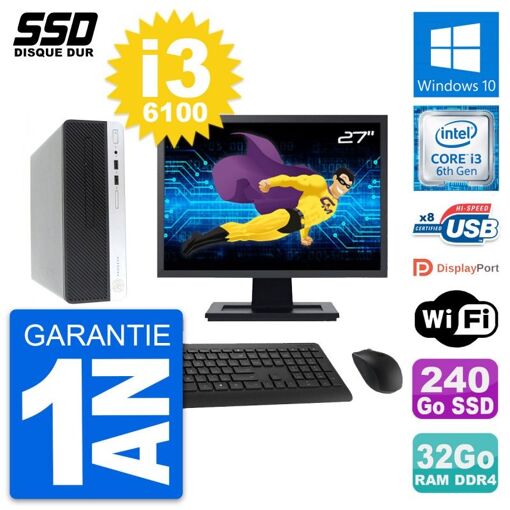 Computadora de escritorio HP ProDesk 400 G4 SFF