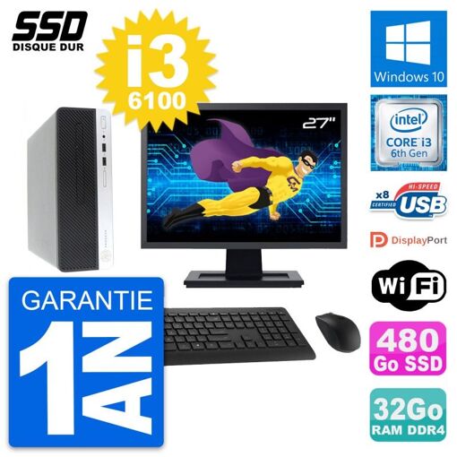 Computadora de escritorio HP ProDesk 400 G4 SFF