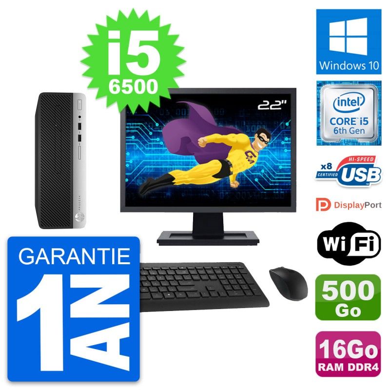 HP ProDesk 400 G4 SFF Desktop Computer