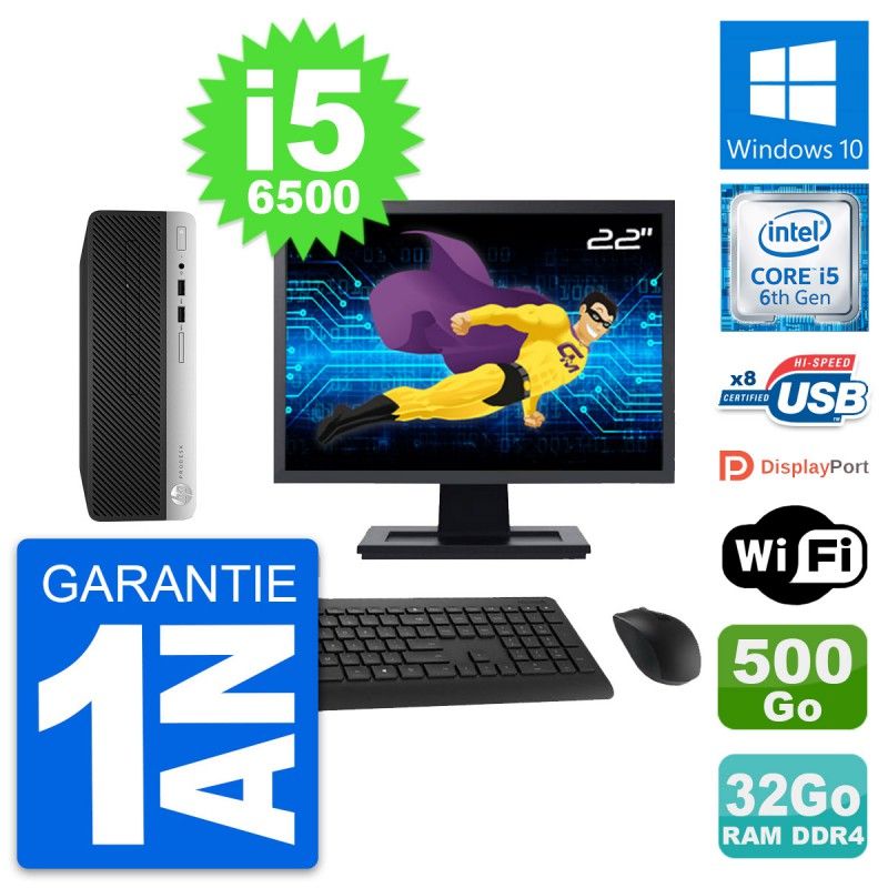 HP ProDesk 400 G4 SFF Desktop Computer